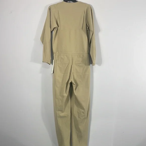 Lululemon Ventlight Zippered, Flight Suit,Tan, Khaki,Drawstring,Onesie,Size 2 - Picture 6 of 15